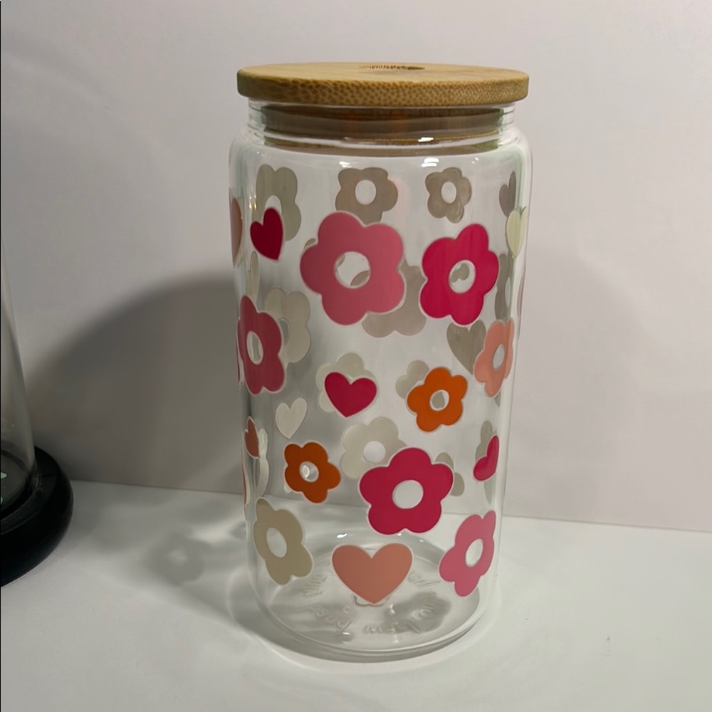Flower Glass cup